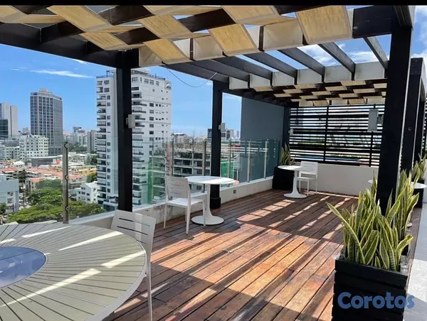 apartamentos - Apartamento en Alquiler Amoblado - 2 Habitaciones- Piantini - Áreas Sociales 6
