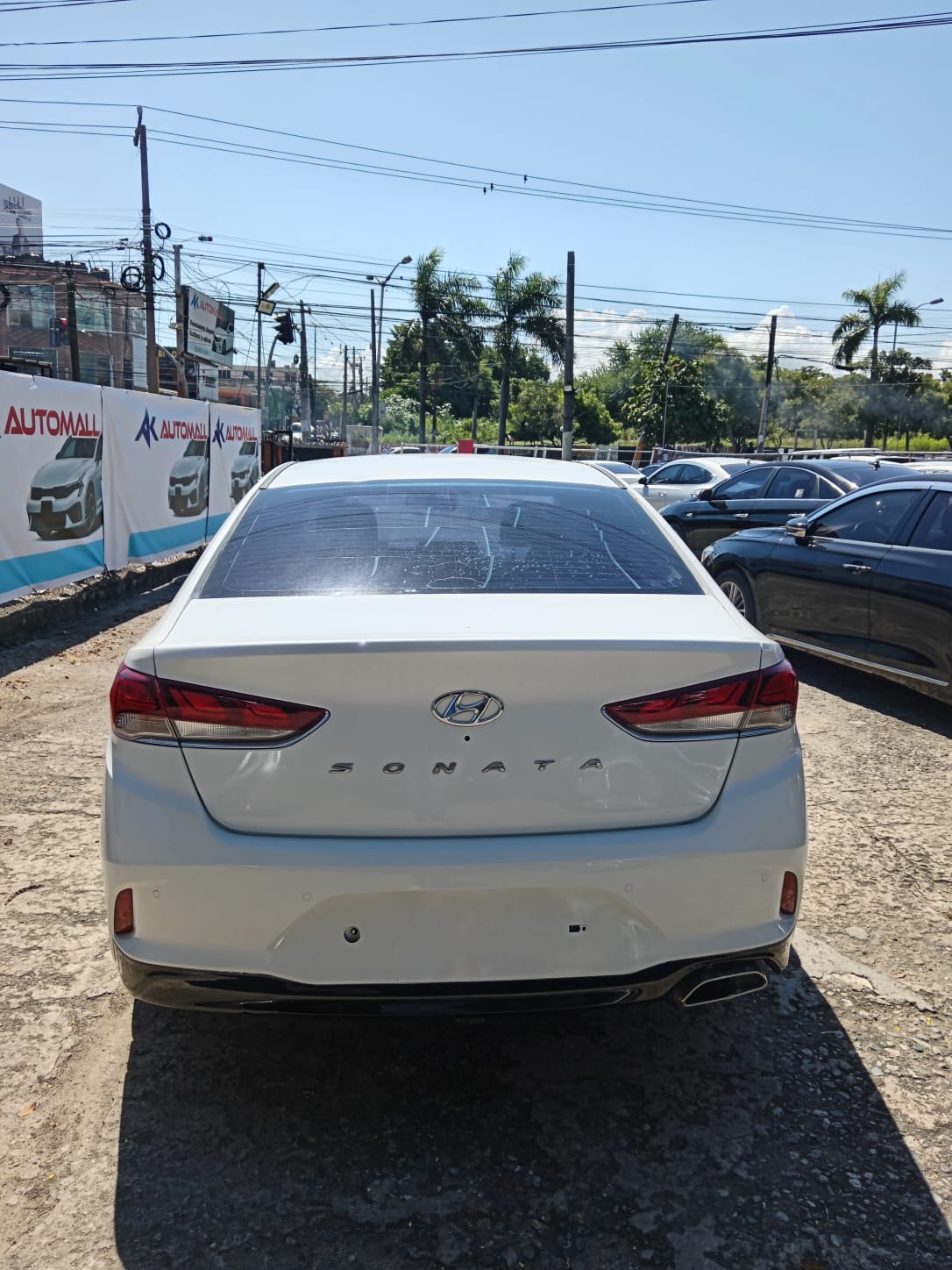 carros - HYUNDAI SONATA NEW RISE 2018 BLANCO 3