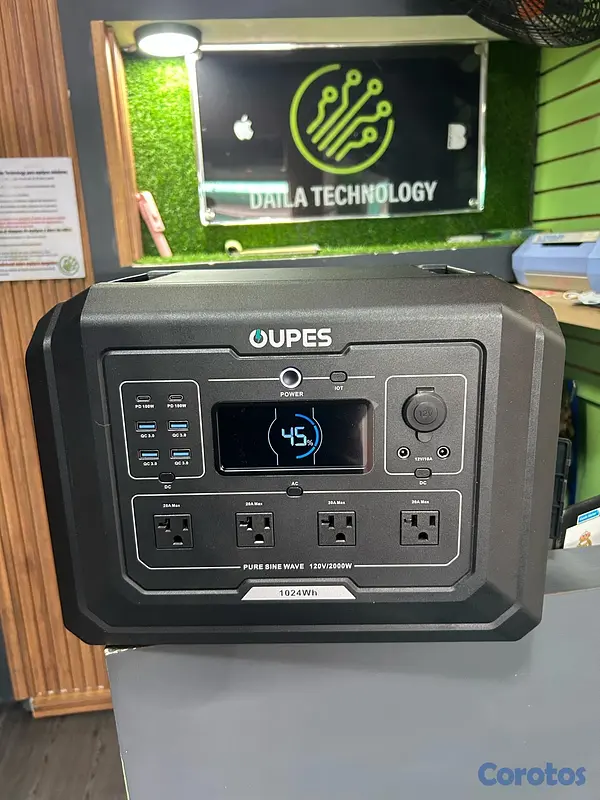 celulares y tabletas - inversor portátil oupes mega 1 2000W  2