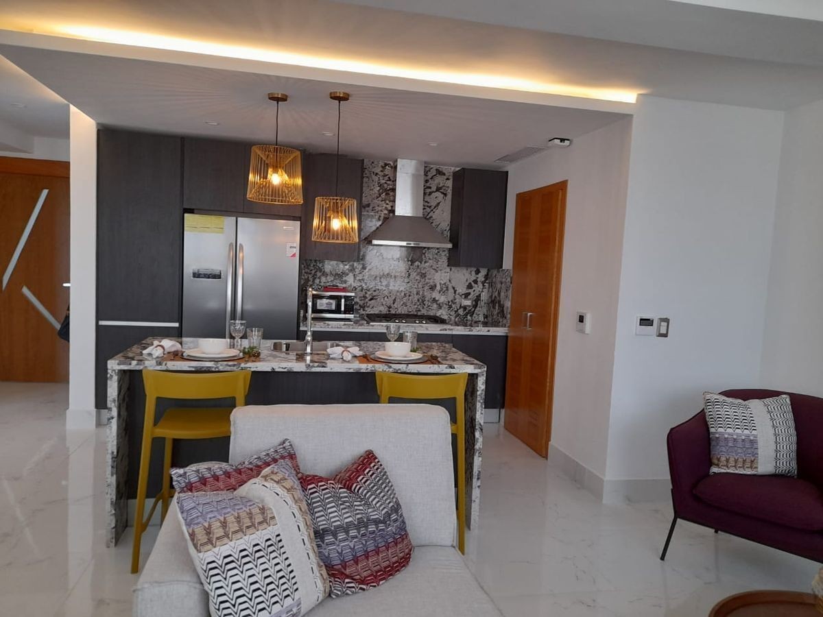 apartamentos - Apartamento En Alquiler En Piantini Amueblado De Una Habitación 4