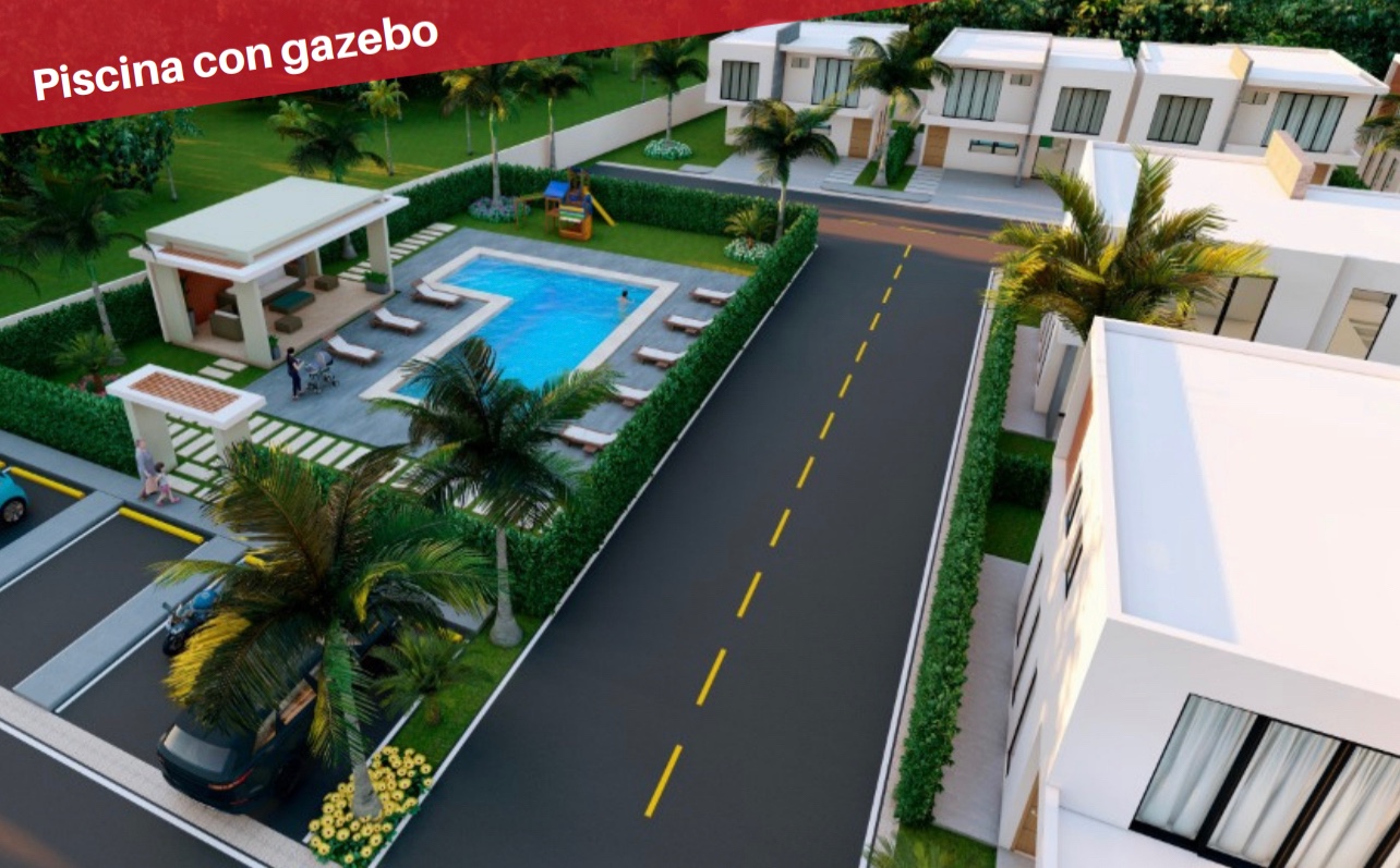 casas vacacionales y villas - Villas en Punta Cana cerca de a las mejores playas  6