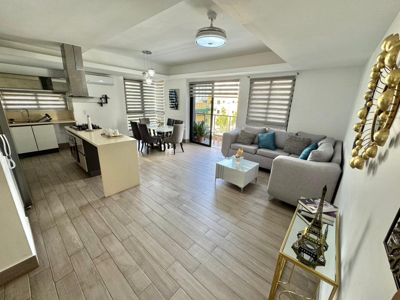 apartamentos - Alquilo apartamento amueblado en Bella Vista Norte