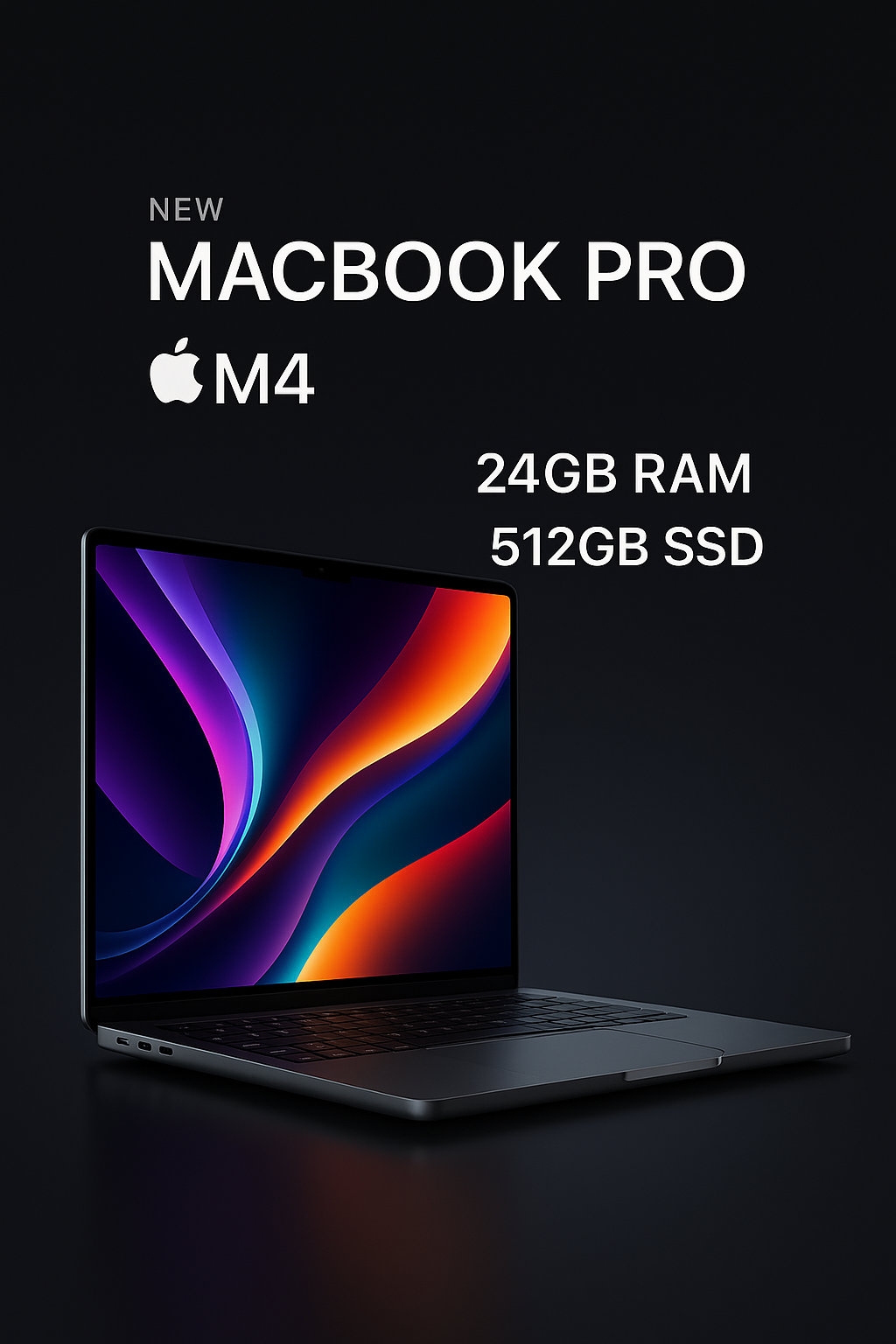 celulares y tabletas - MacBook Pro M4 16” 24GB RAM 512GB SSD  0