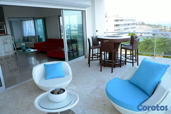 apartamentos - El Malecón Apartamento con balcón al mar amueblado 2