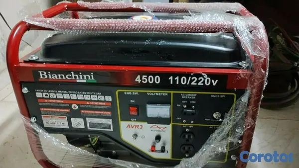 plantas e inversores - Planta Electrica 4500 Watts.  4