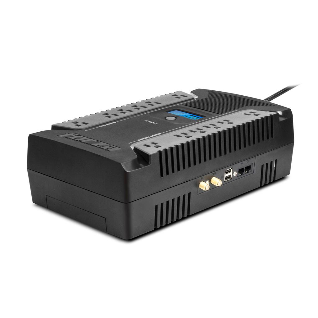 computadoras y laptops - Forza Conector UPS Interactiva 650 VA 1