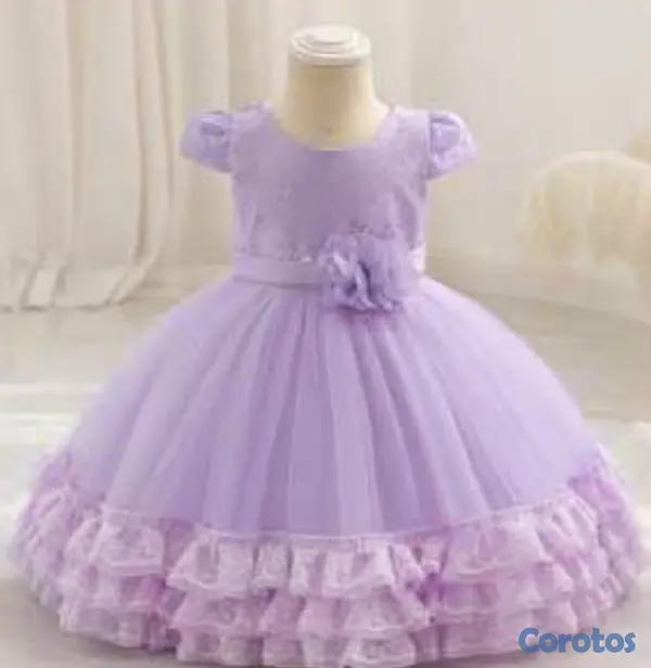 ropa y zapatos - hermoso vestido buchón 2