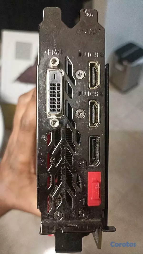 computadoras y laptops - Tarjeta de video grafica AMD rx580 rx 580 4gb 2