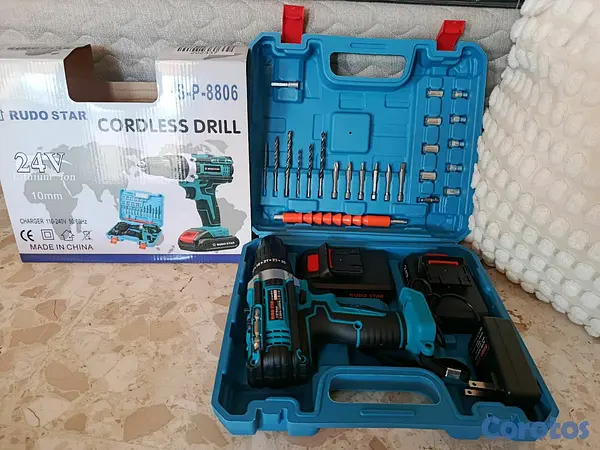 herramientas, jardines y exterior - taladro inalambrico 24V  2