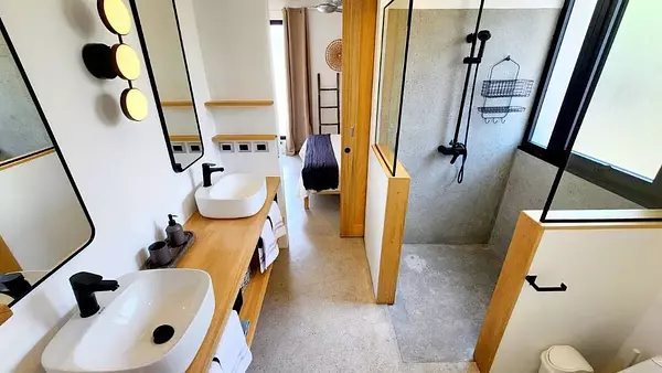 casas vacacionales y villas - Las Terrenas - Playa las ballenas - Moderna villa amueblada - 3 Habitaciones  9