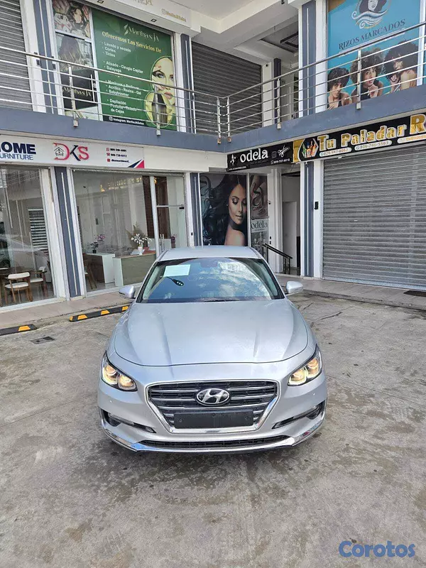 carros - HYUNDAI GRANDEUR 2018 GRIS 7