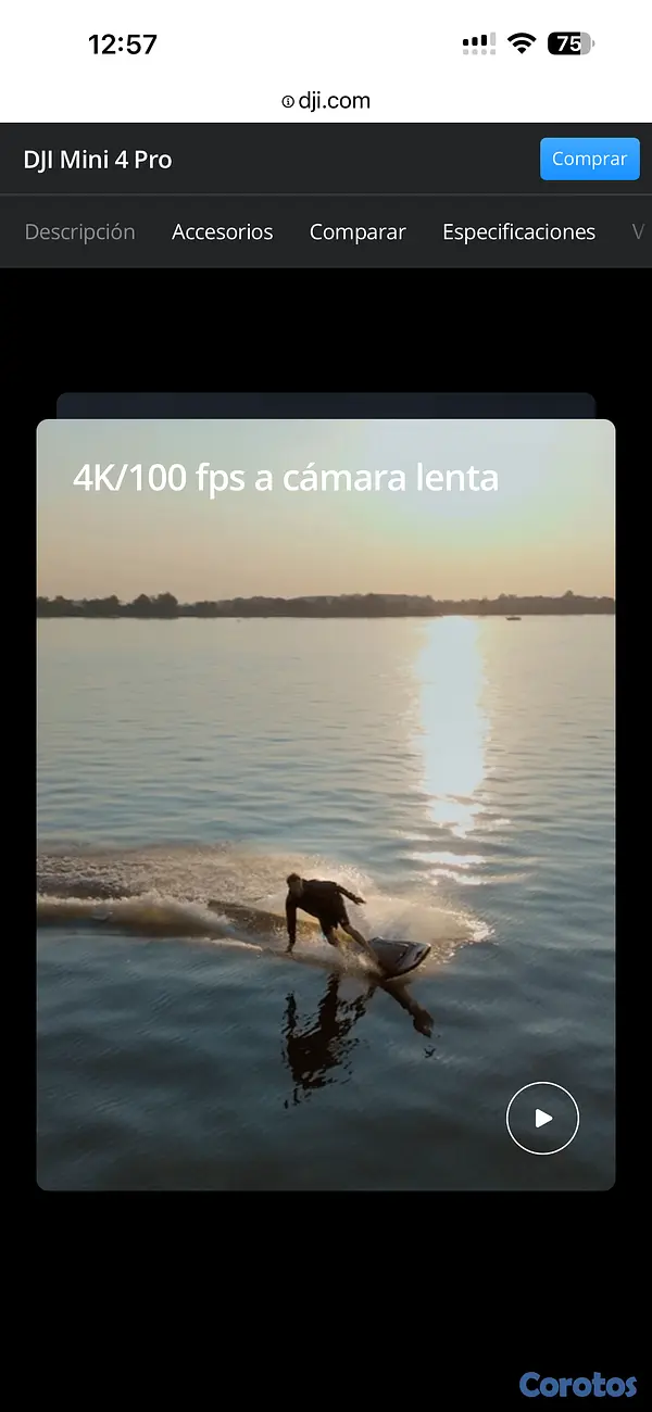 camaras y audio - Dron DJI mini 4 Pro RC-N2 4