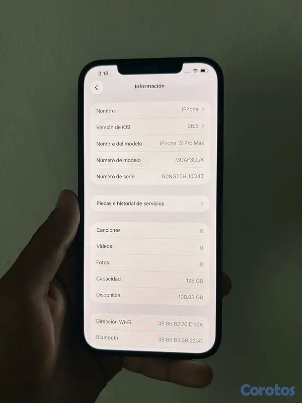 celulares y tabletas - iPhone 12 Pro Max turbo sim 5