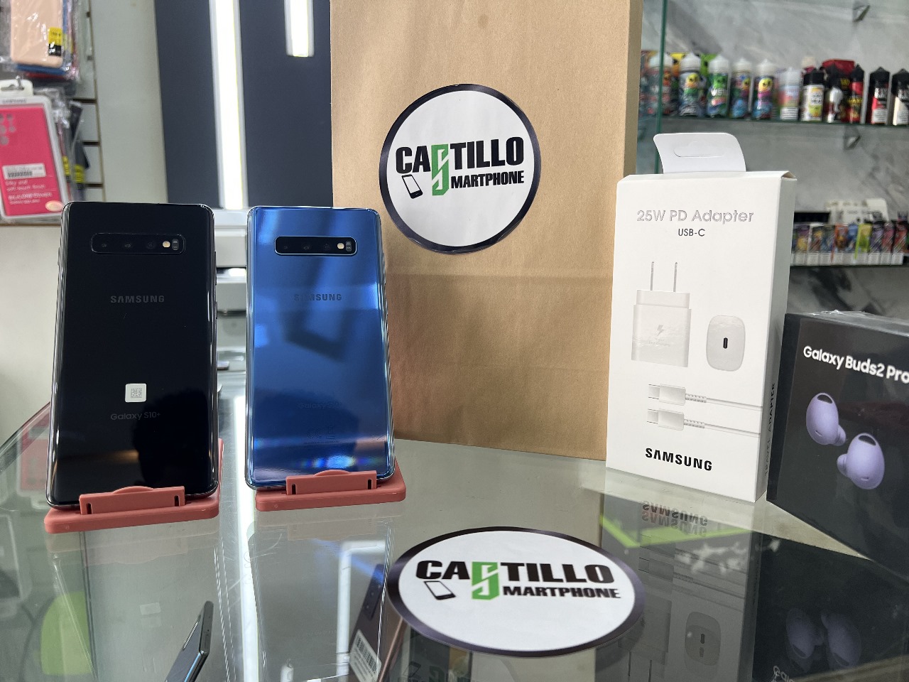 celulares y tabletas - Samsung S10 PLUS 128 GB  0