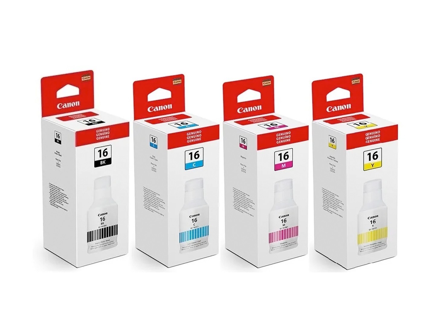 impresoras y scanners - BOTELLA DE TINTA CANON GI-16  EN TODOS LOS COLORES  0