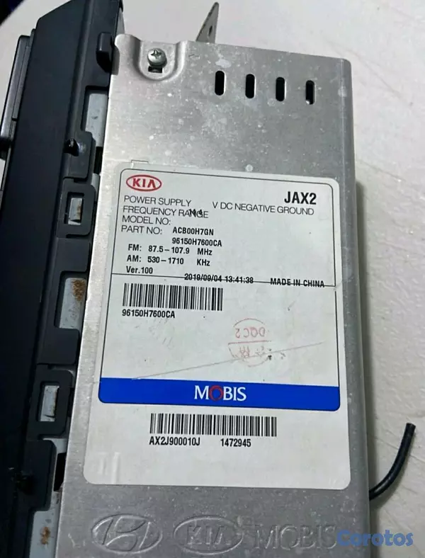 repuestos - radio para kia soluto 2020 3