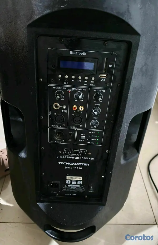 camaras y audio - Bocina Tecnomaster de 15 2