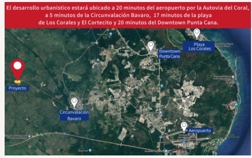 solares y terrenos - venta de solares en punta cana Alta vista village a 17minutos de la playa  4