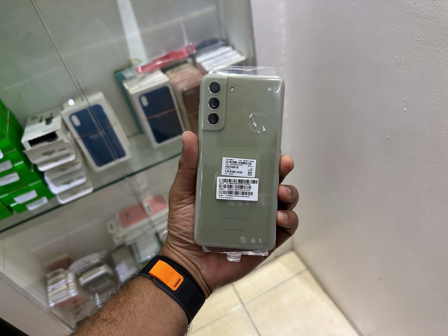 celulares y tabletas - Vendo Samsung Galaxy S21 FE 128GB Nuevo, Desbloqueado, Garantía, RD$ 20,600 NEG