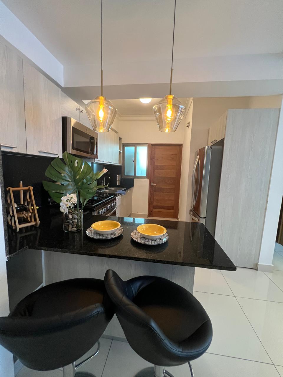 apartamentos - apartamento en venta de 1 habitacion amueblado DN 4