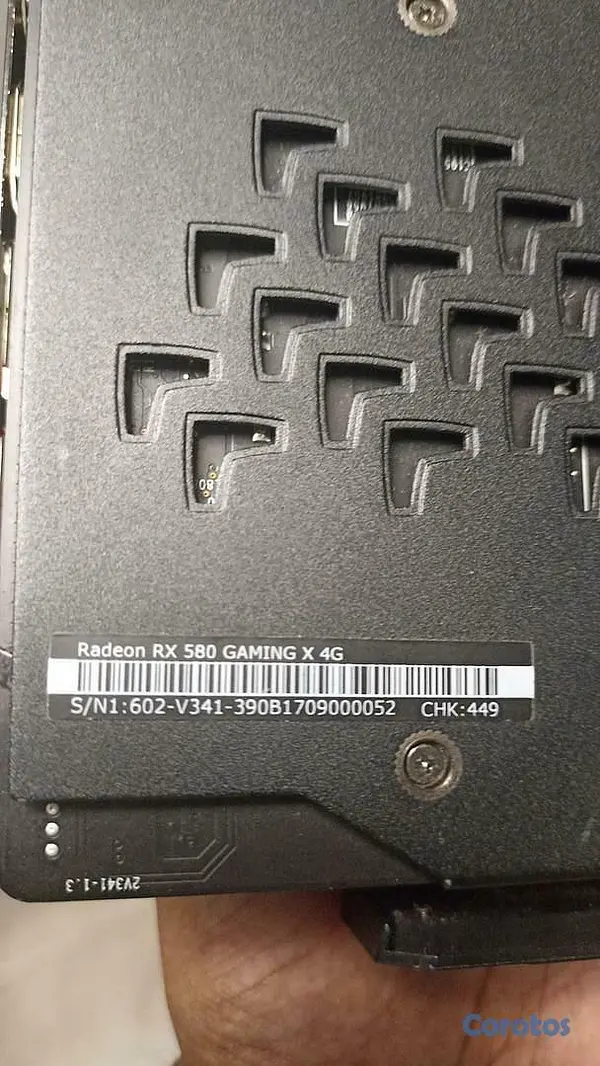 computadoras y laptops - Tarjeta de video grafica AMD rx580 rx 580 4gb 3