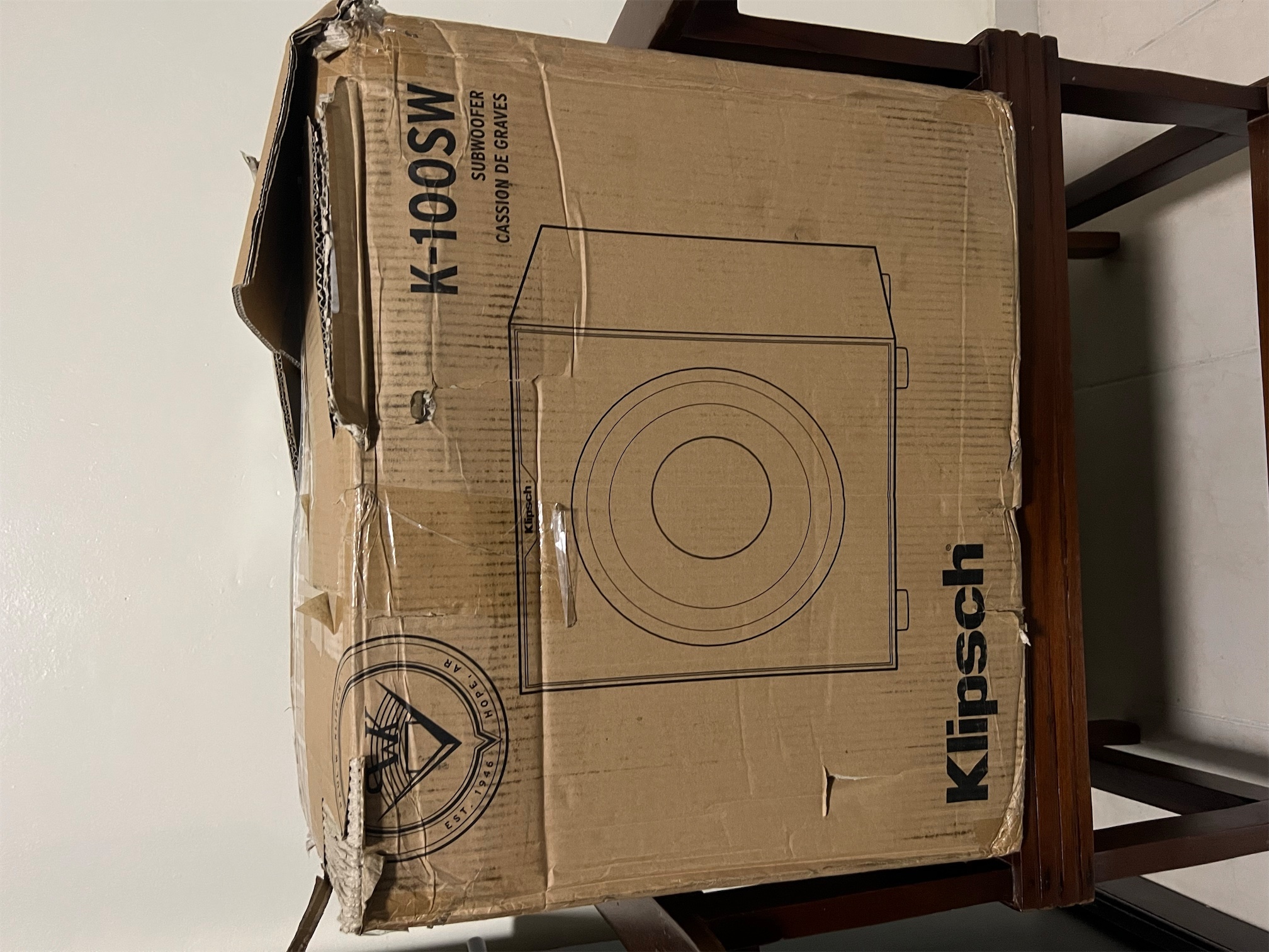 camaras y audio - Potente Subwoofer Klipsch K-100sw excelente bajo 1