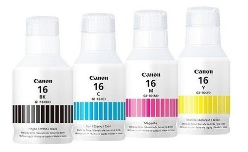 impresoras y scanners - BOTELLA DE TINTA CANON GI-16  EN TODOS LOS COLORES  1