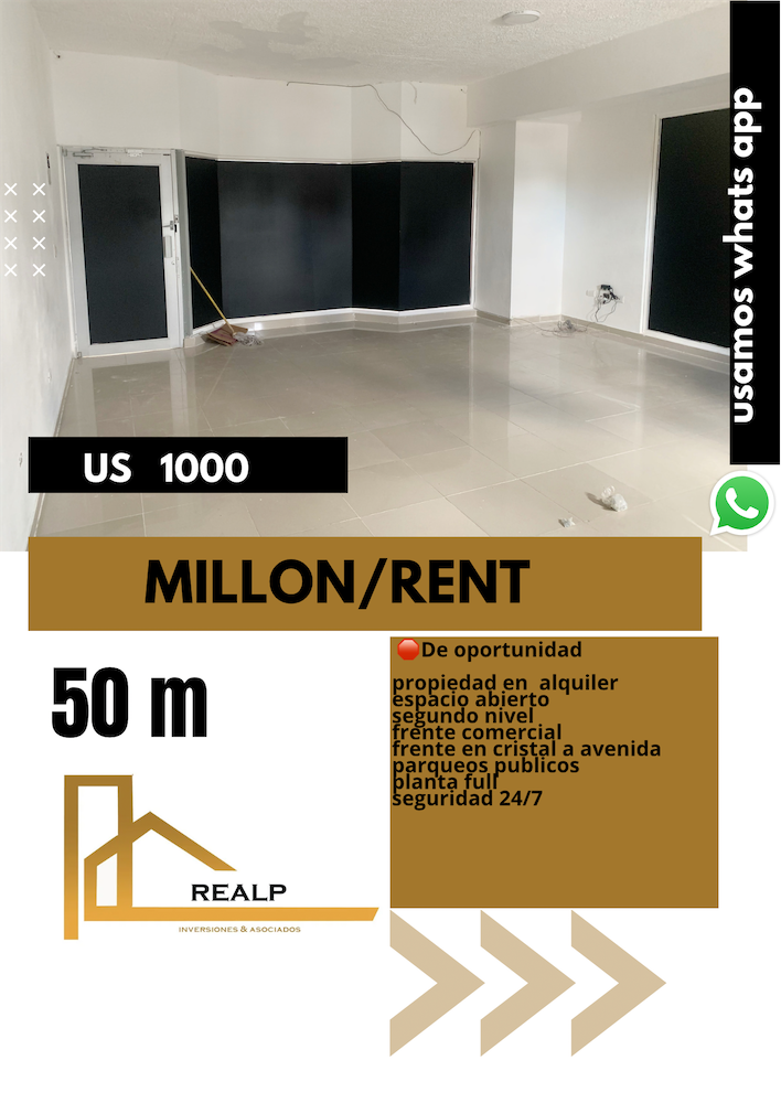 oficinas y locales comerciales - Local en en millon 0