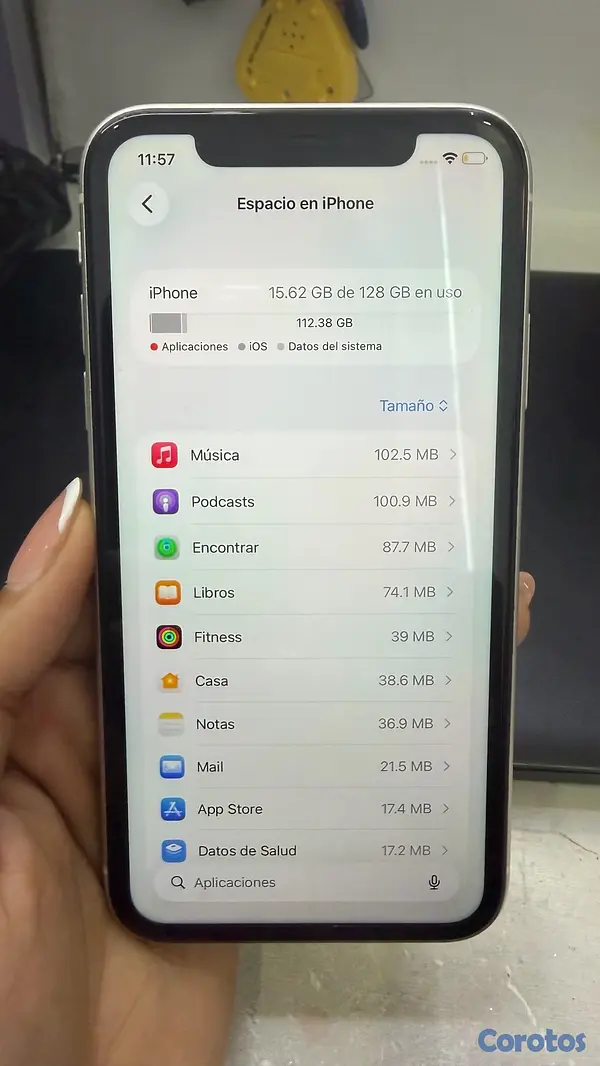 celulares y tabletas - IPhone 11 de 128 GB

 7