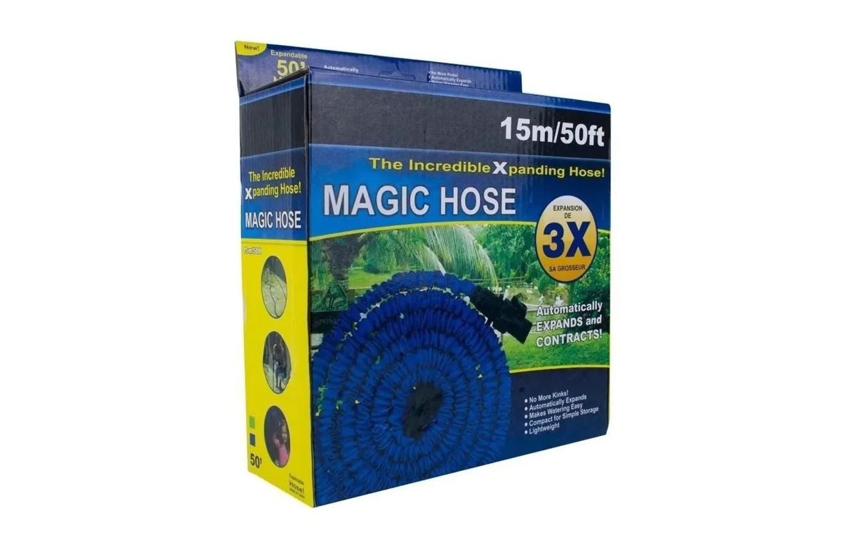 herramientas, jardines y exterior - Manguera expandible con pistola gratis - 50 pies. 2