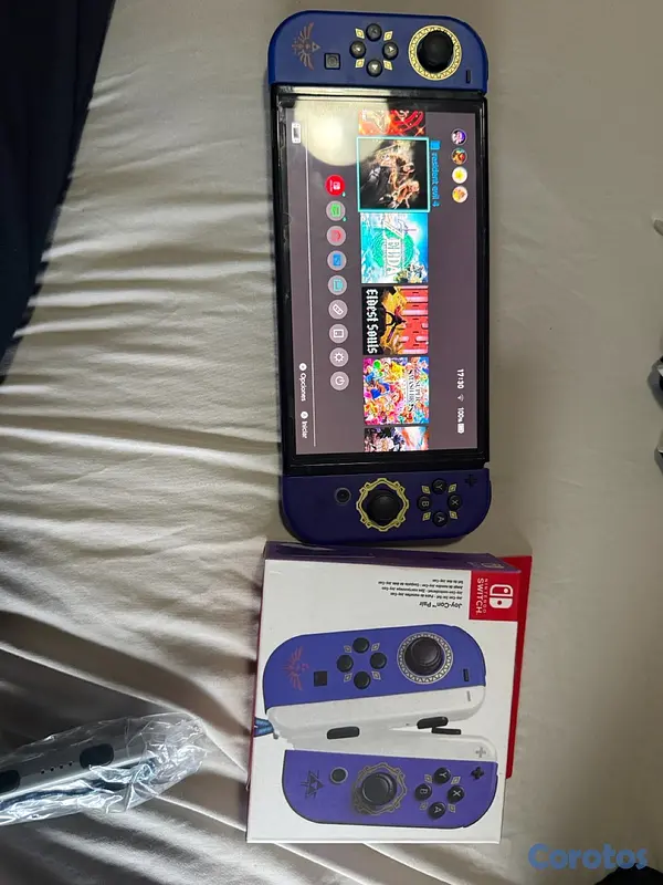 consolas y videojuegos - Nintendo Switch Oled Zelda 2