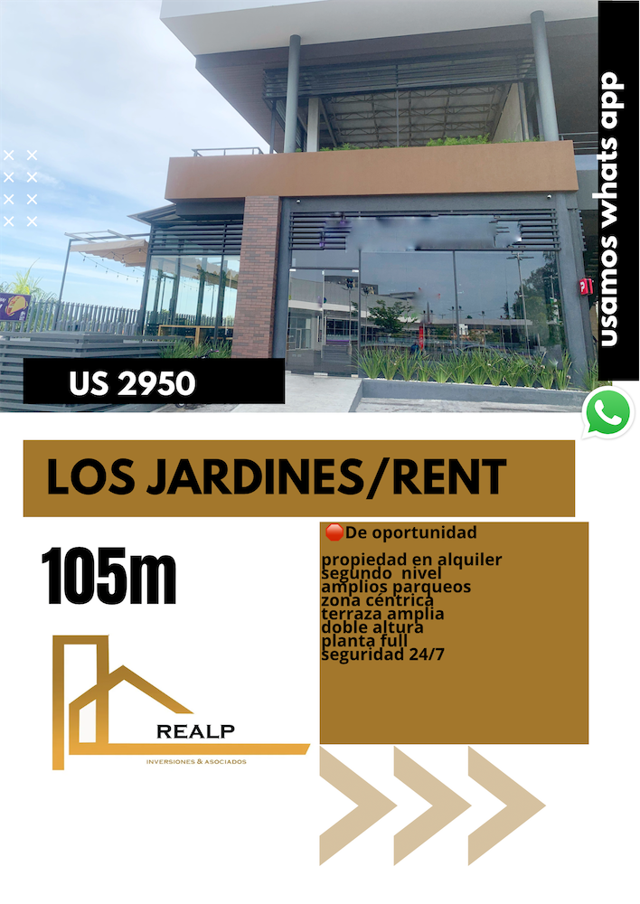 oficinas y locales comerciales - Local con terraza en segundo nivel 0