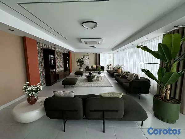 apartamentos - Bella Vista, IMPONENTE torre apartamento amueblado y bien alquilado 4