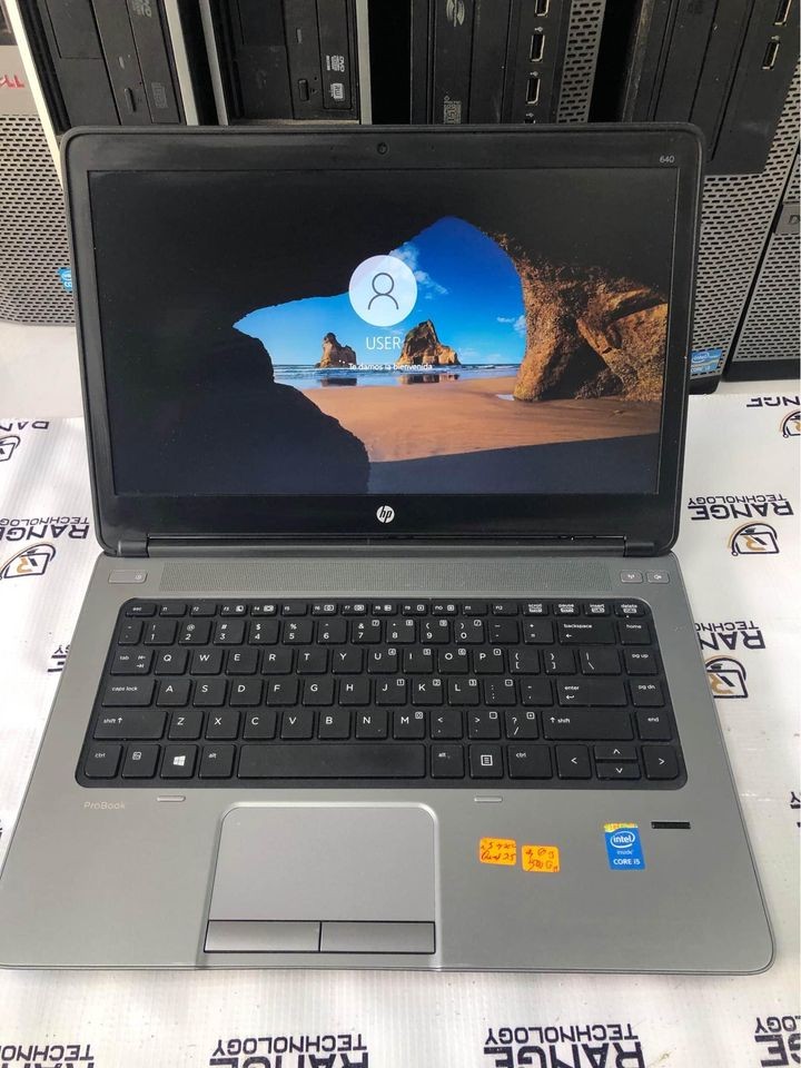 computadoras y laptops - HP ProBook 640/ Core I5-4/ 4GB/8GB RAM/ 500HDD/Windows 10 PRO 64 bits 2