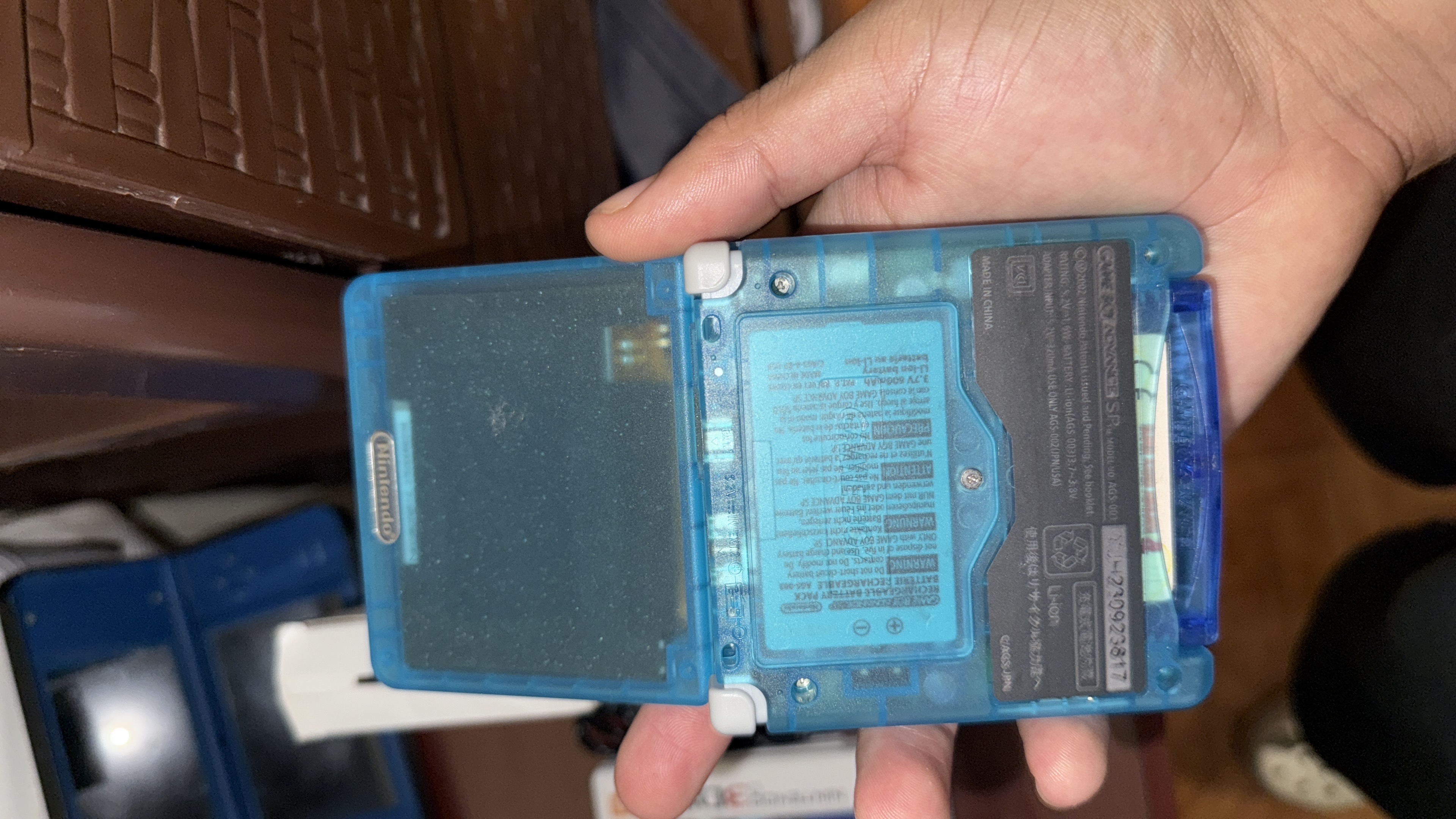 consolas y videojuegos - gameboy advance SP, 7 juegos, cargador y estuche. 2