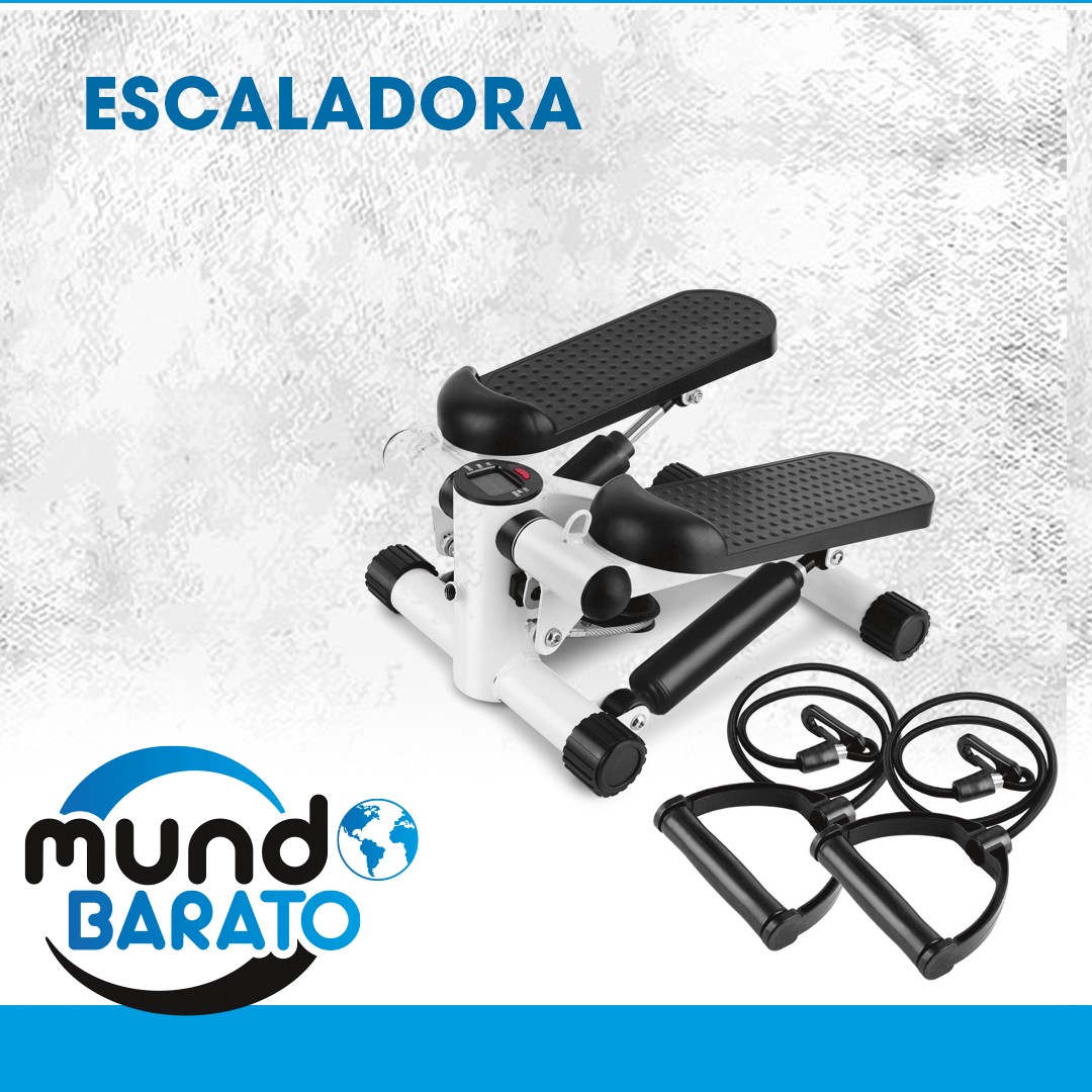 deportes - Equipo de ejercicio multifuncional  mini caminadora + bandas de resistencia  0