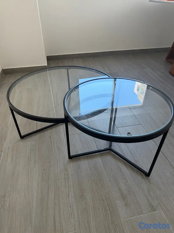 muebles y colchones - Juego de mesitas de centro 4