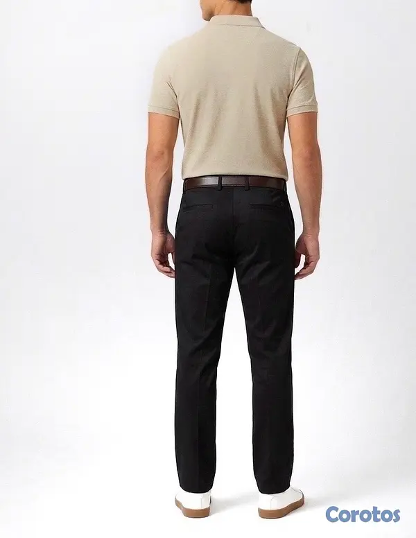 ropa para hombre - Pantalón Haggar® Original | Corte: Straight Fit 2