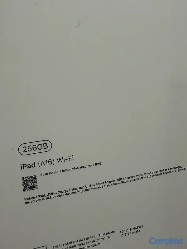celulares y tabletas - IPAD 1" 256GB WIFI SELLADA 2