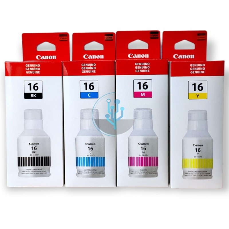 impresoras y scanners - BOTELLA DE TINTA CANON GI-16  EN TODOS LOS COLORES  2