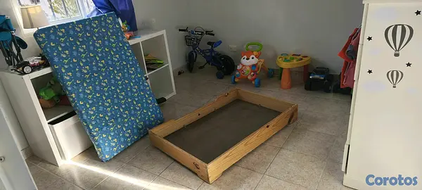 muebles - Mini Cama Infantil con su colchón  4