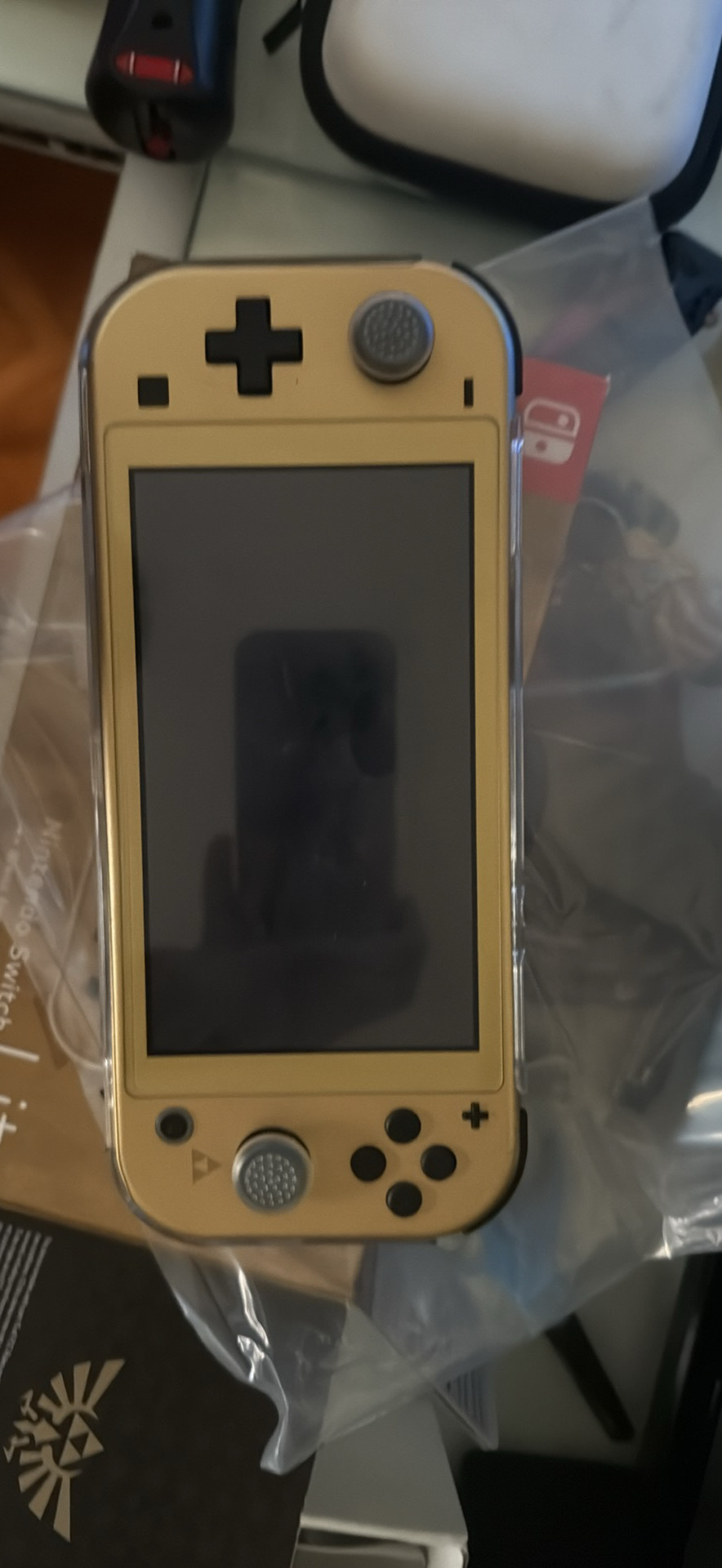 consolas y videojuegos - negociable!! Nintendo switch lite edición limitada Zelda! con accesorios 
 3