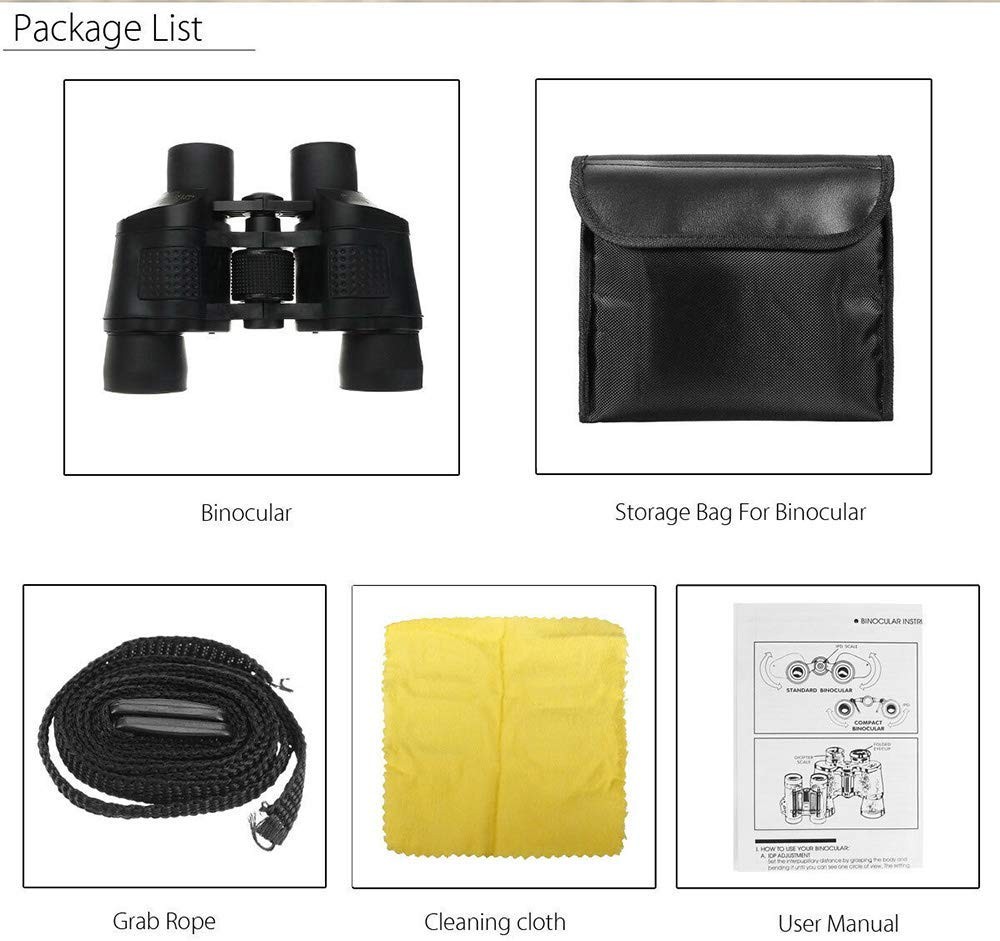 equipos profesionales - Binoculares Alta calidad 60x60 HD turismo 3