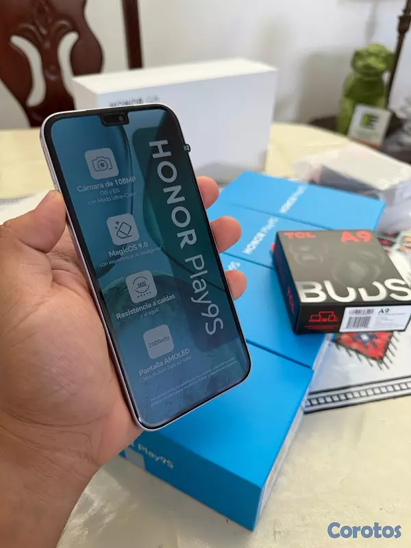 celulares y tabletas - HONOR PLAY 9S 256GB nuevo 0KM  2