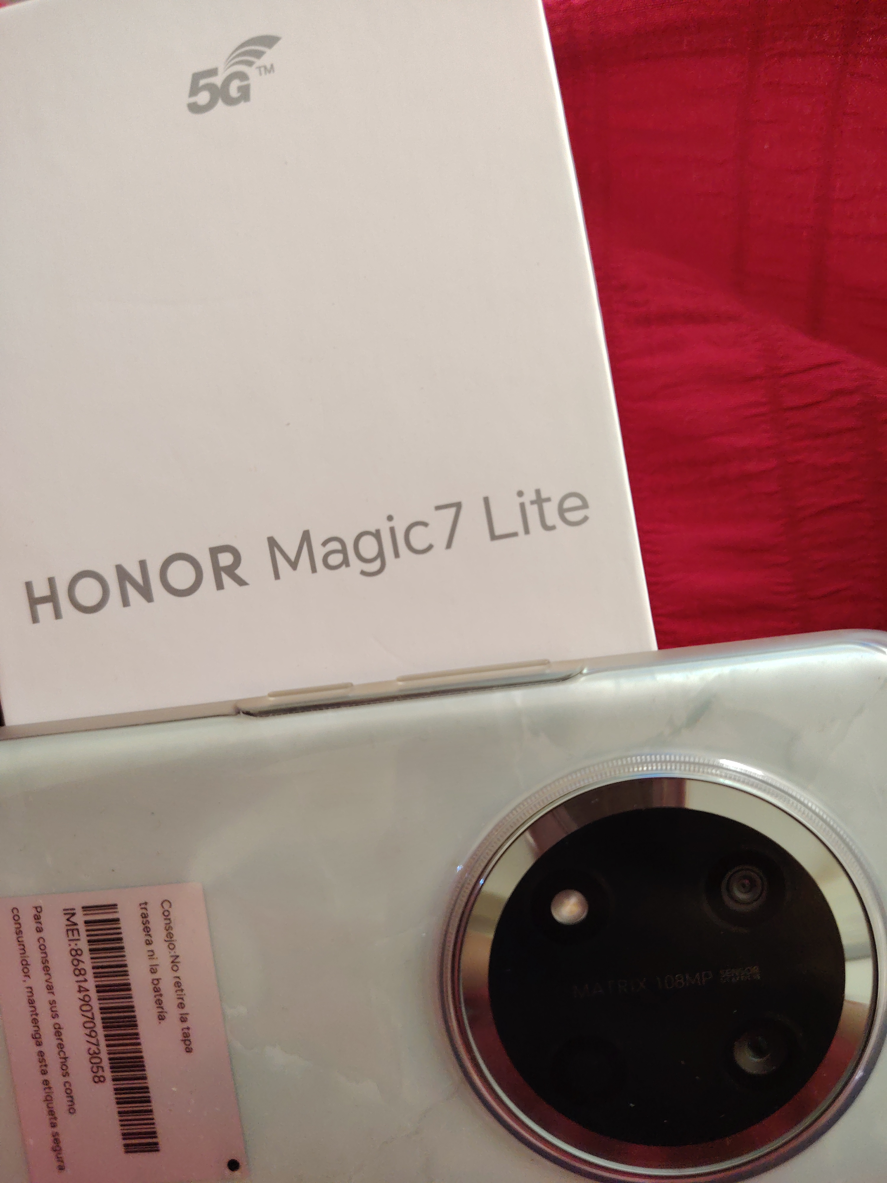 celulares y tabletas - Celular Smartphone HONOR Magic7 Lite 0