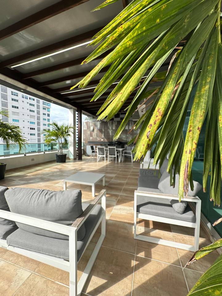 apartamentos - Alquiler de Apartamento en Los Cacicazgos con terr 0