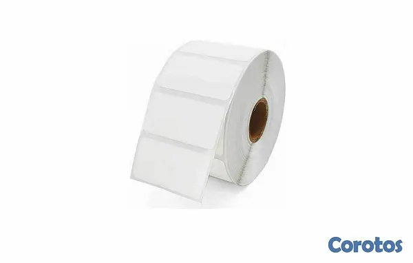 impresoras y scanners - ETIQUETA TERMICA 4X3 660 ROLLOS COD.606 2