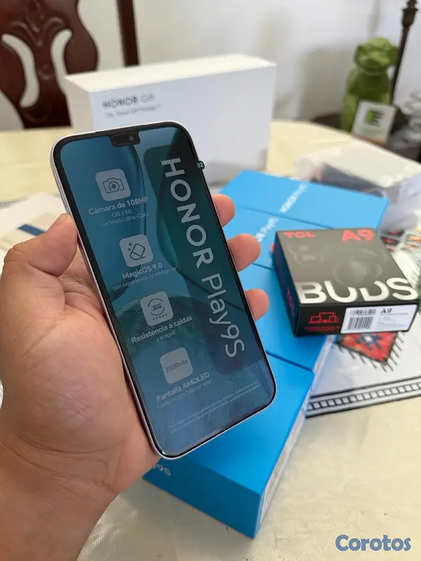 celulares y tabletas - HONOR PLAY 9S 256GB nuevo 0KM  3