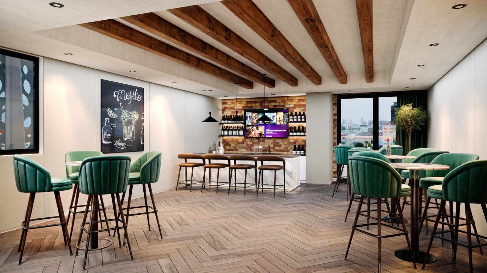 apartamentos - Proyecto de 3 Habitaciones en Ens. Naco 5