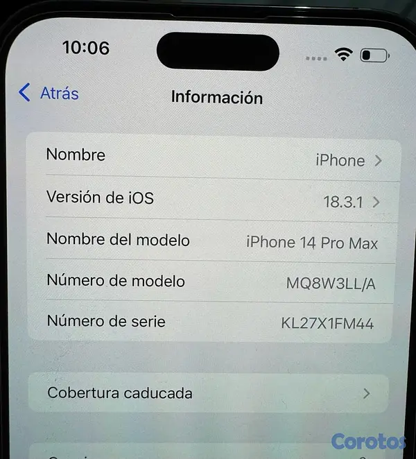 celulares y tabletas - Iphone 14 ProMax Deep Purple 256GB 5